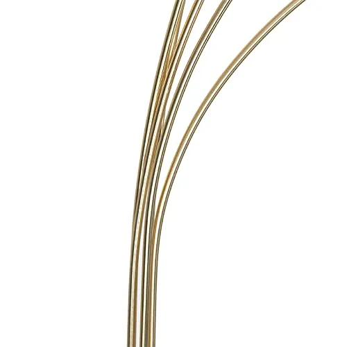Qazqa sixties - Lampadaire Design - 5 lumière - H 1980 mm - Doré/Laiton - Design - Éclairage intérieur - Salon I Chambre