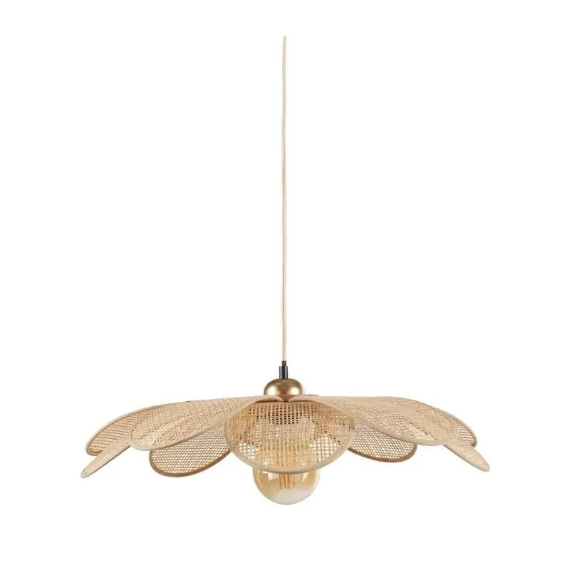 Suspension bambou Petite Margaux 60cm Ostaria - Naturel clair