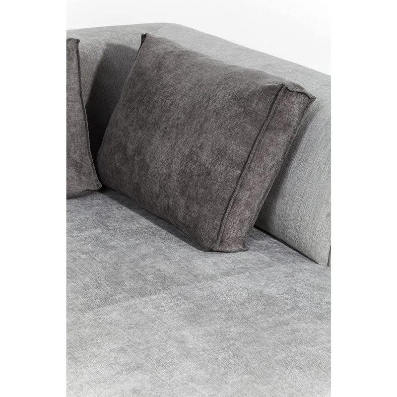 Canapé Infinity Antique Ottoman gauche gris Kare Design