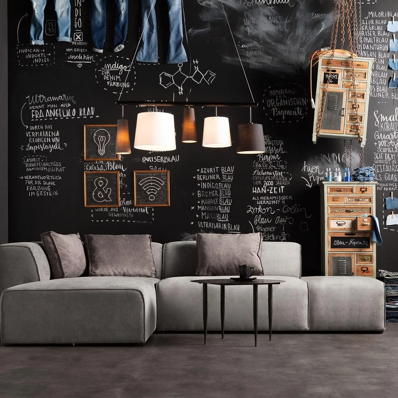 Canapé Infinity Antique Ottoman gauche gris Kare Design