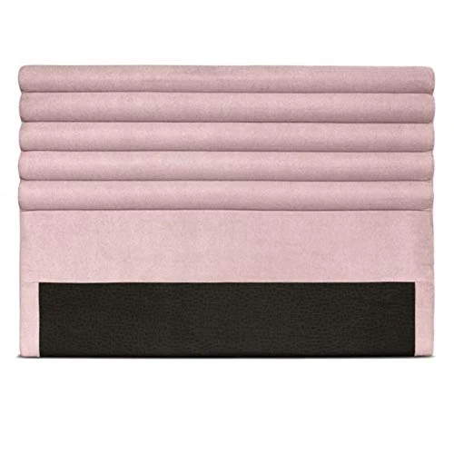 Paris Prix - Tête De Lit Design bombé 140cm Rose