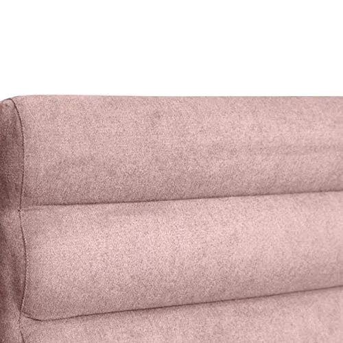 Paris Prix - Tête De Lit Design bombé 140cm Rose