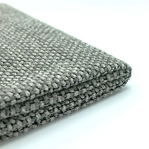 Oviala Canapé Tissu Vert Gris avec Une Housse supplémentaire Tissu Gris Clair