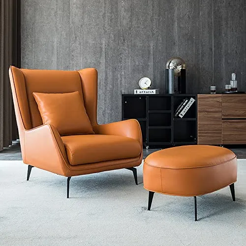 gnat Canapé Unique, Applique en Cuir, Fauteuil Canapé Fauteuil, Lounge Familial inclinable, for Meubles Salon Chambre à Coucher Maison Bureau (Color : A)