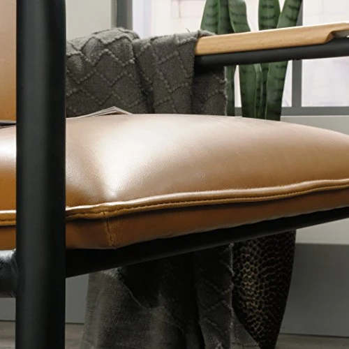 Sauder Chaise longue Boulevard Café, finition camel
