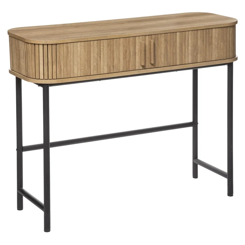 Console 2 Portes Colva - Naturel - Atmosphera créateur d'intérieur