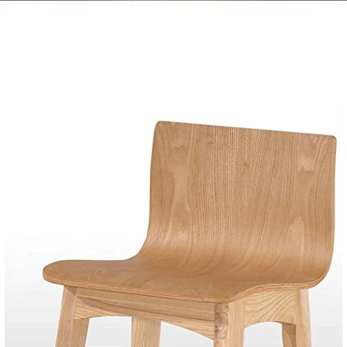 Moolo Tabourets de Bar Chaise, café Simple en Bois Massif