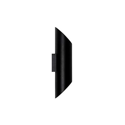 QAZQA organa - Applique murale Moderne - 2 lumière - L 9.6 cm - Noir - Moderne - Éclairage intérieur - Salon I Chambre I Cuisine I Salle à manger