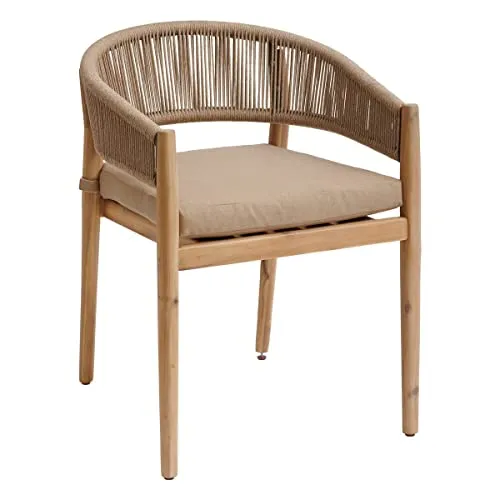 Hespéride Lot de 2 fauteuils de Jardin Tevio Miel