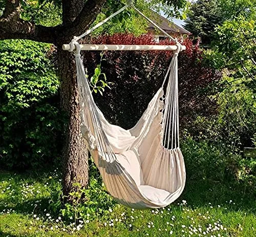 Hamac brésilien avec oreillers | Beige