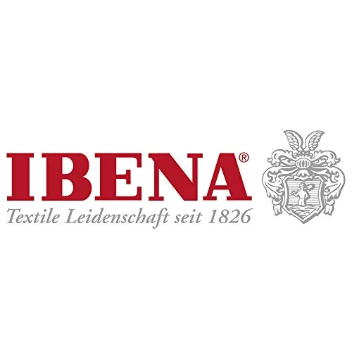 IBENA Nancy Plaid Jete de lit 280x250 cm - Motif Moderne, Lavable en Machine, Couvre lit uni Beige, Motif torsadé