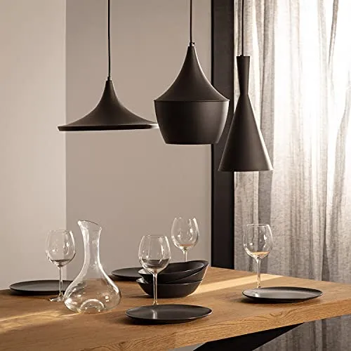 LEDKIA LIGHTING Suspension Métal Mercury Noir