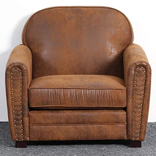 Menzzo Club Fauteuil, Tissu, Vintage, 84