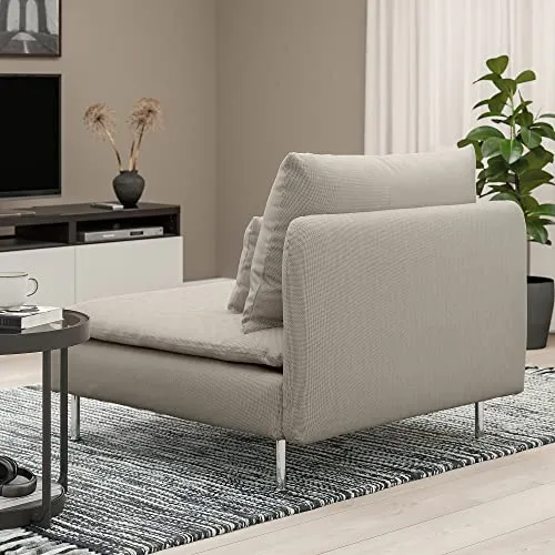 Ikea SÖDERHAMN Fridtuna Canapé 1 place Beige clair