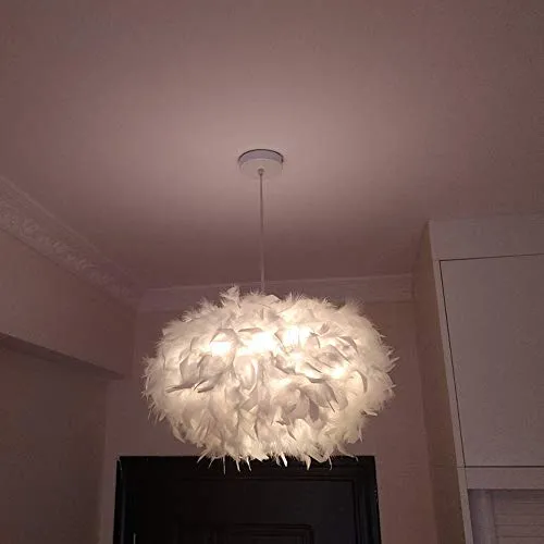 Yabag Lampes suspendues de plafond modernes nordiques chambre juvénile 45 cm