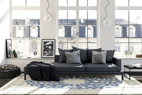 RugVista, Davina, Fait à la Machine, Tapis, Moderne, Pile Moyenne, ∅ 150 cm, Rond, Oeko-Tex Standard 100, Polypropylene, Couloir, Chambre, Cuisine, Salon, Multicouleur