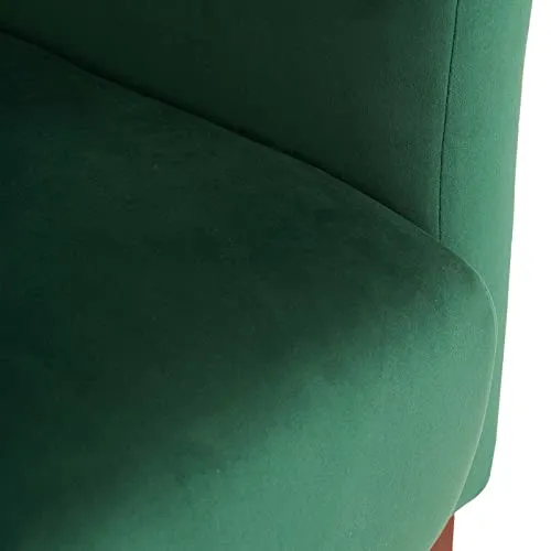 SEPNINE Fauteuil en Velours, Fauteuil en Velours de Style Vintage, Fauteuil de Salon, pour Le Salon, Le Bureau, la Chambre à Coucher