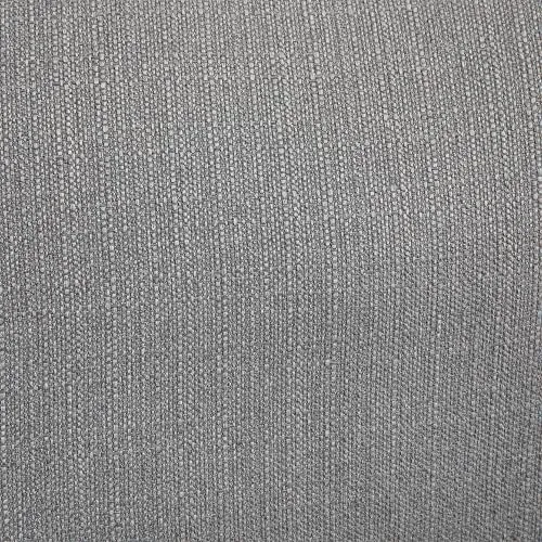 HOMCOM Canapés 2 Places Design Contemporain avec Coussins oreillers en Tissu de Lin et Pieds en Bois d'hévéa 200 x 87 x 95 cm Gris Clair