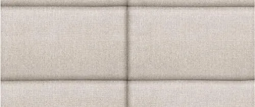 Tête de lit Moderne en Tissu Beige Naturel L160 cm Anatole