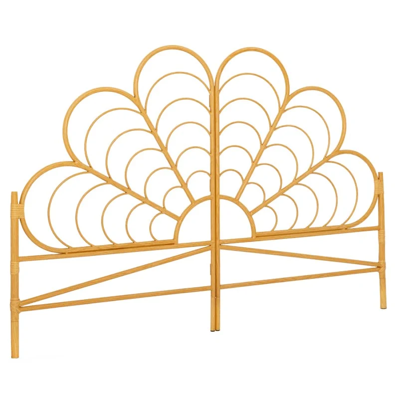 IDMarket - Tête de lit Ivy Effet rotin 160 CM