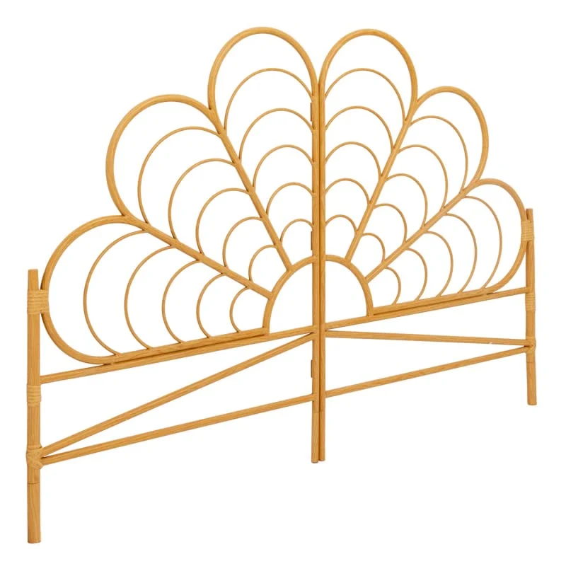 IDMarket - Tête de lit Ivy Effet rotin 160 CM