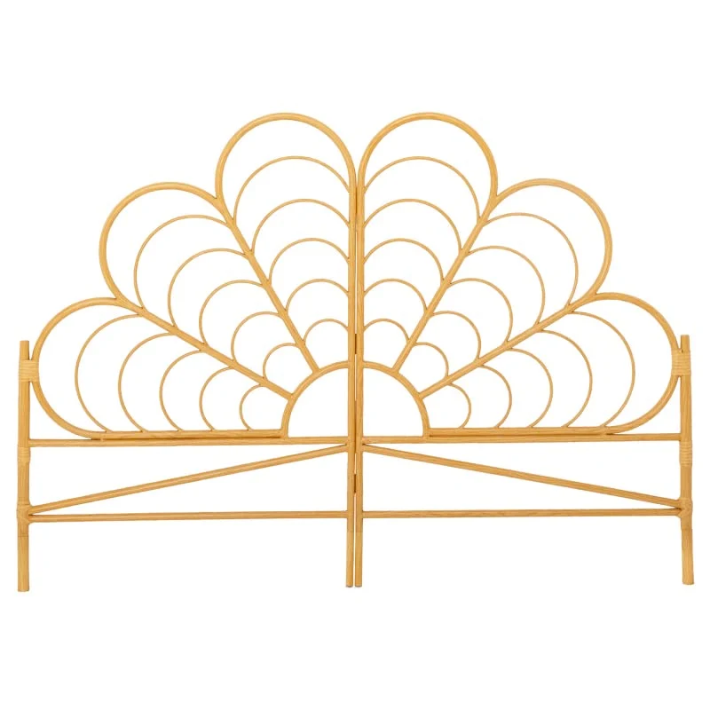 IDMarket - Tête de lit Ivy Effet rotin 160 CM