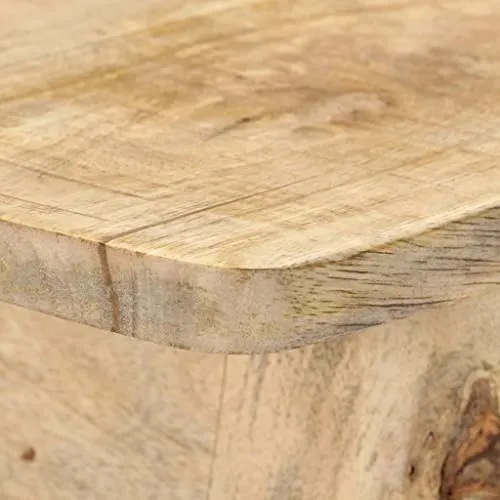 vidaXL Table Console Table d'Entrée Table de Salon Table de Couloir Meuble de Salon Meuble de Couloir Maison 115x40x75 cm Bois de Manguier Massif