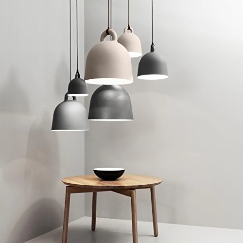 Normann Copenhagen Bell Suspension en Aluminium Sable 22 cm
