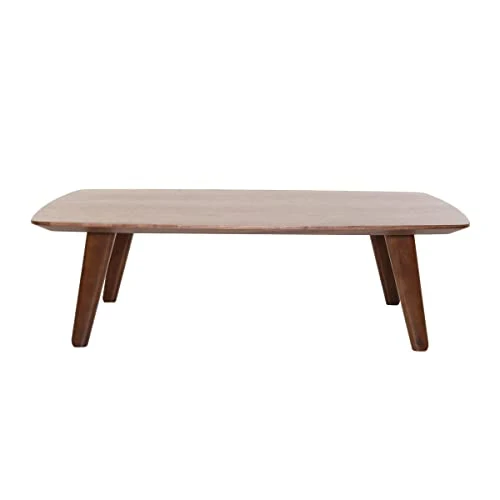 Miliboo Table Basse Design Noyer Fifties