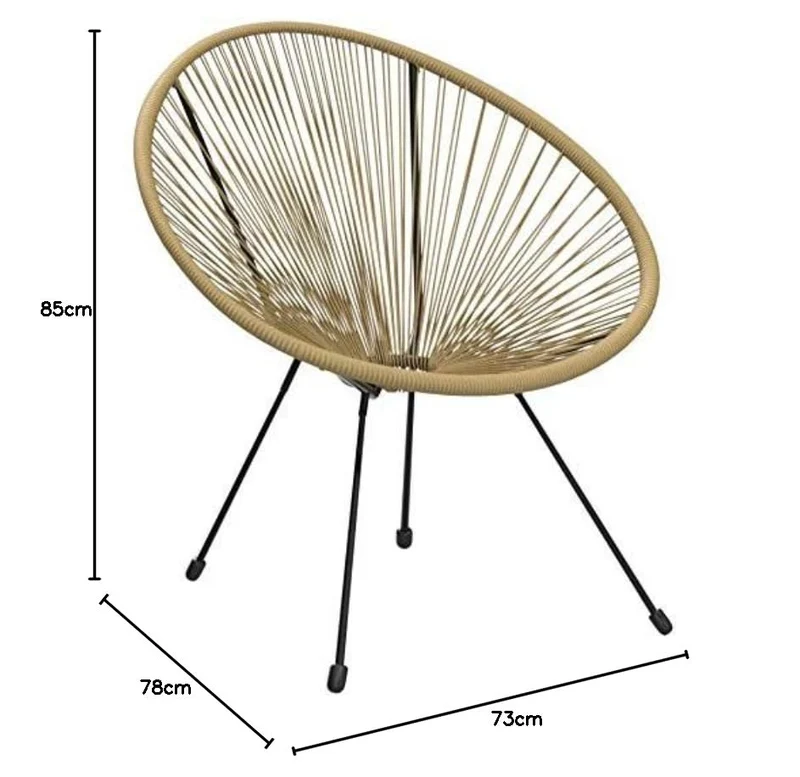 Kare Design Fauteuil Acapulco