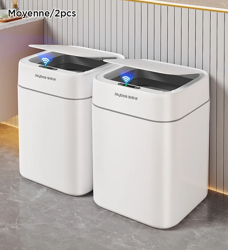 Joybos® Poubelle Intelligente avec Fonction de Désinfection UV Z49