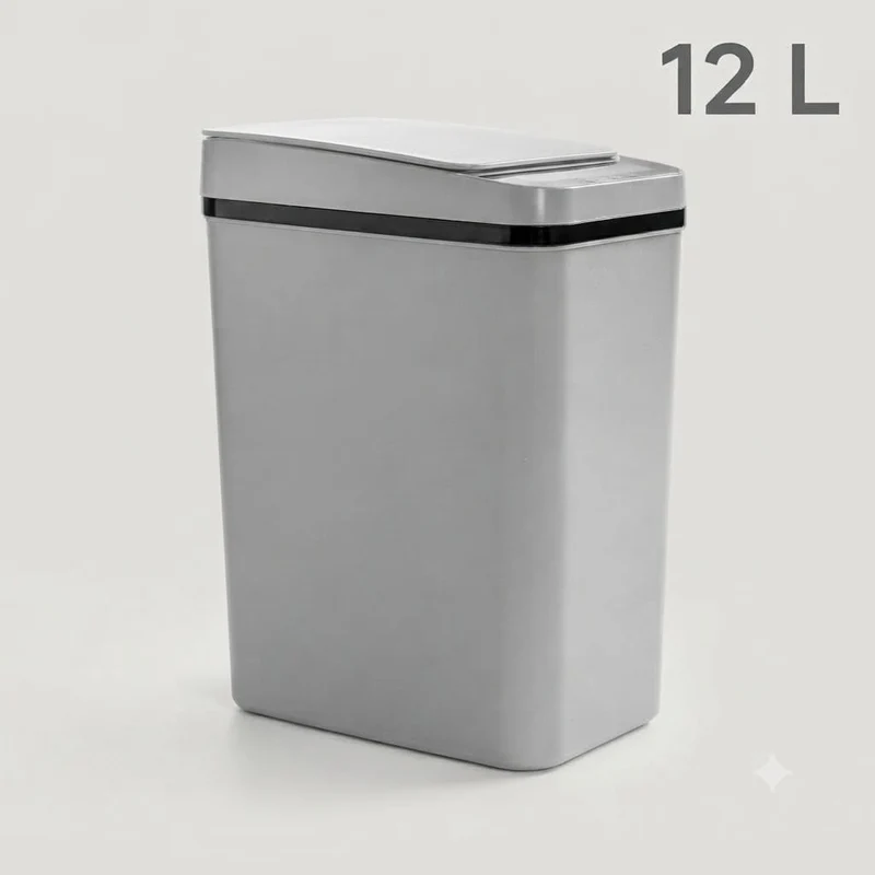 Poubelle coulissante sous évier double compartiment - Système de tri sélectif encastrable