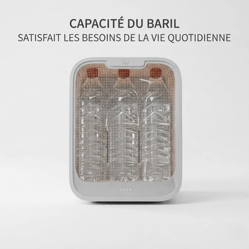 Poubelle automatique murale – Design compact pour cuisine et salle de bain
