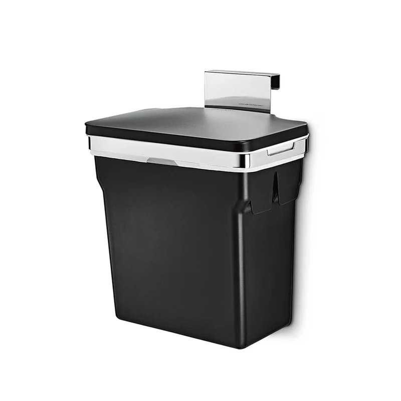 10 L Poubelle de Placard à Fixation sur Porte