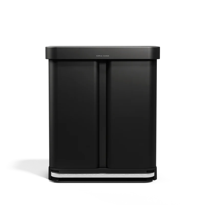 58 L Poubelle de Recyclage à Pédale