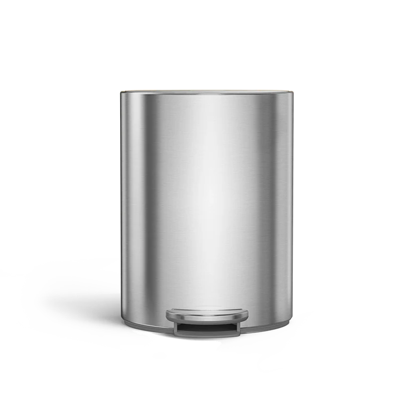 6 L Poubelle Demi-Lune à Pédale