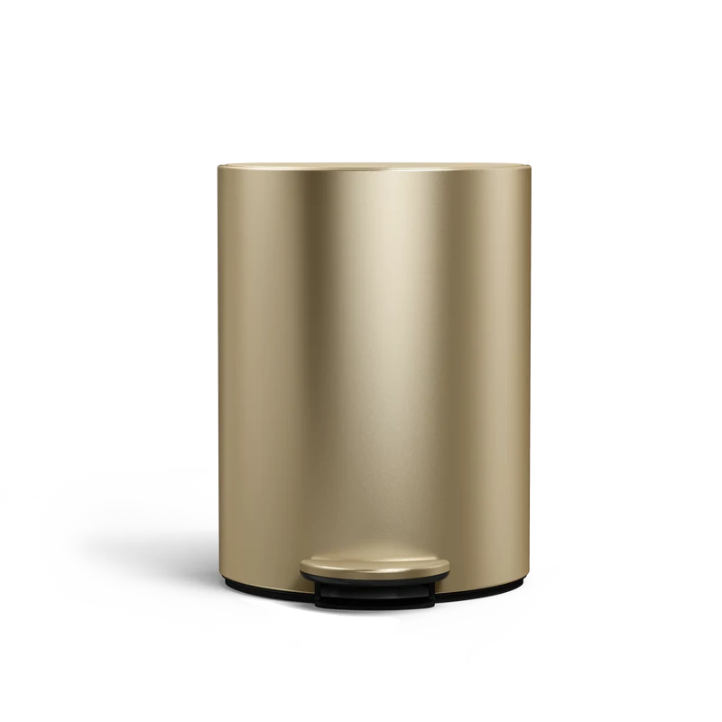 6 L Poubelle Demi-Lune à Pédale