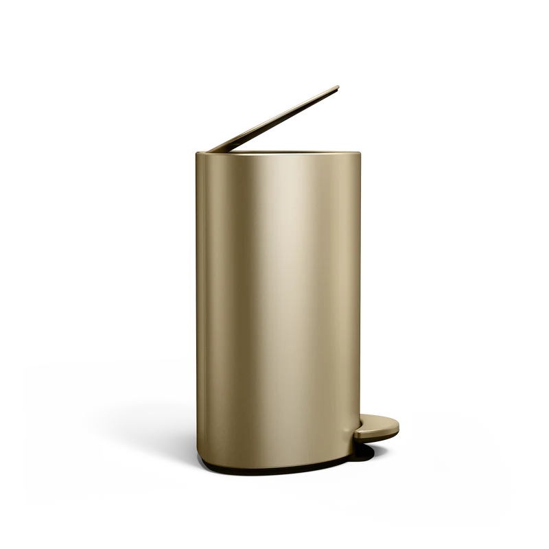 6 L Poubelle Demi-Lune à Pédale