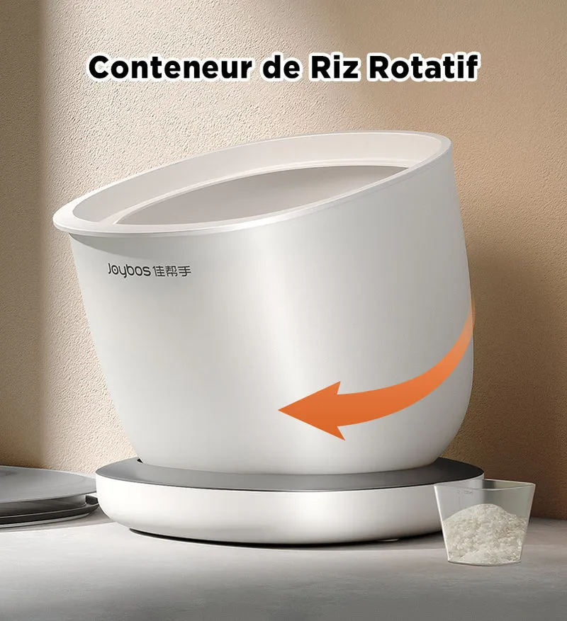 Joybos® Conteneur de Stockage de Céréales Rotatif 6kg Z30
