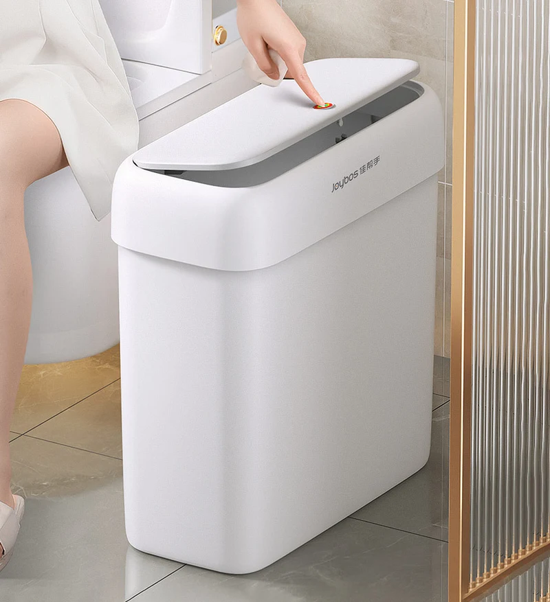 Joybos® Poubelle Étroite avec Couvercle Z39