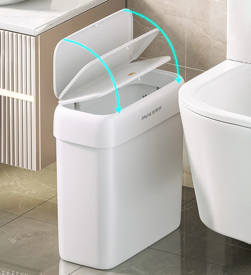 Joybos® Poubelle Étroite avec Couvercle Z39