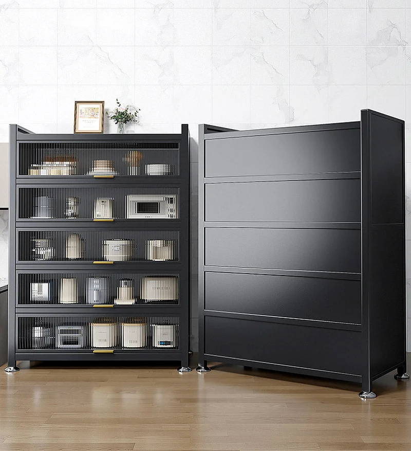 Joybos® 6 niveaux Grande Armoire de Rangement de Cuisine en Métal Mise à Niveau F118