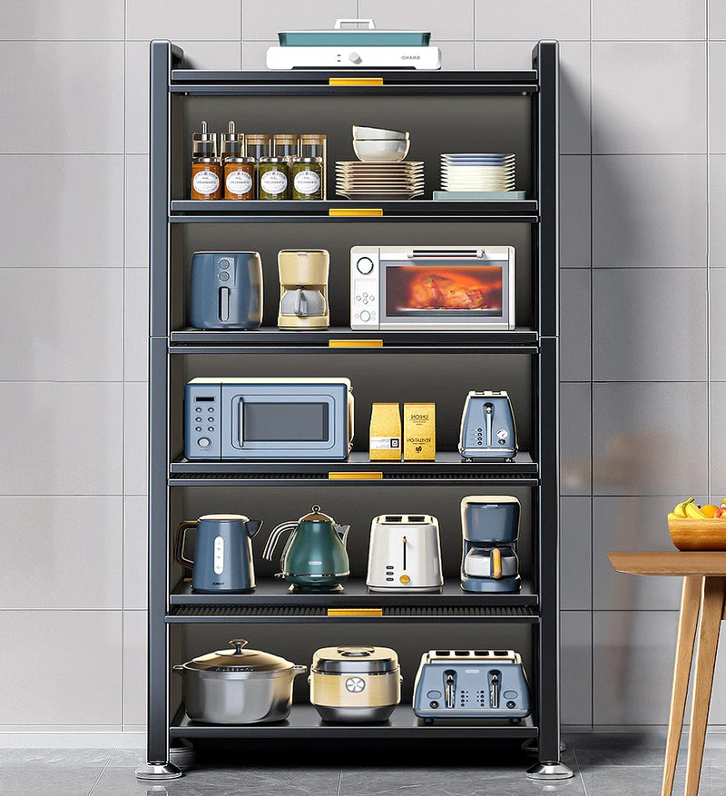 Joybos® 6 niveaux Grande Armoire de Rangement de Cuisine en Métal Mise à Niveau F118