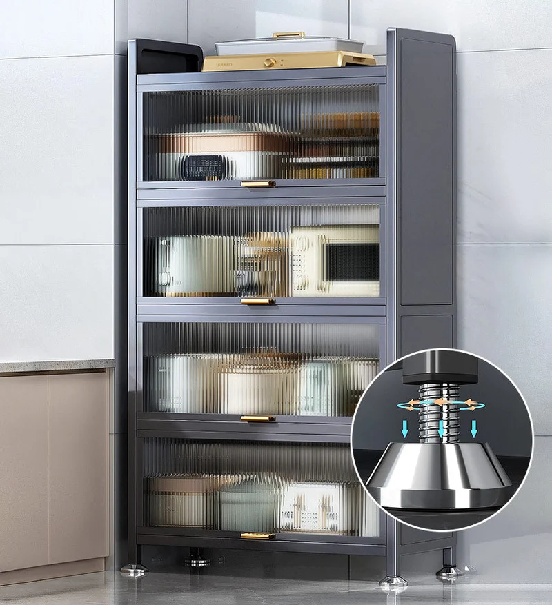 Joybos® Rangement de Cuisine Multifonctionnels en Métal Robuste F86
