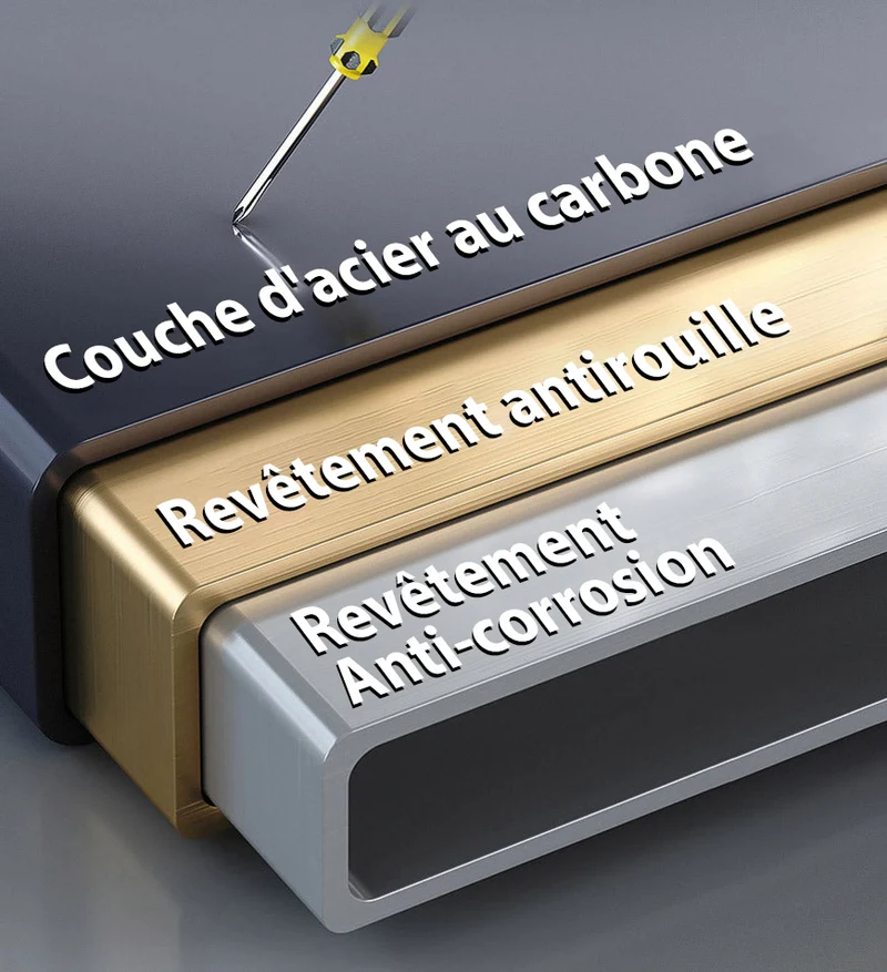 Joybos® Rangement de Cuisine Multifonctionnels en Métal Robuste F86