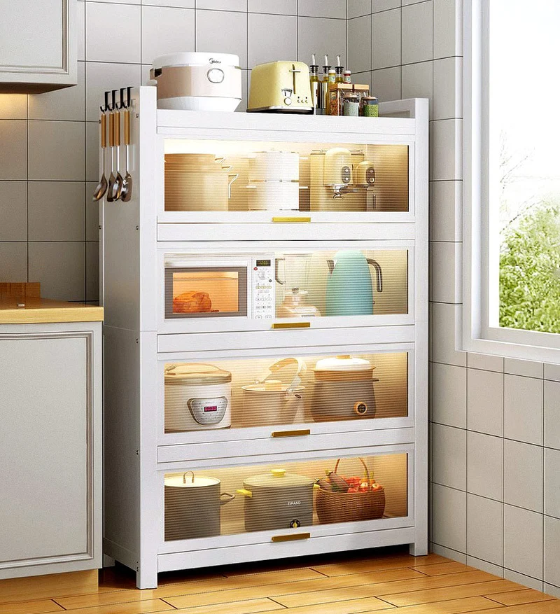 Joybos® Rangement de Cuisine Multifonctionnels en Métal Robuste F86
