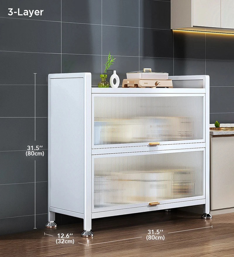 Joybos® Rangement de Cuisine Multifonctionnels en Métal Robuste F86