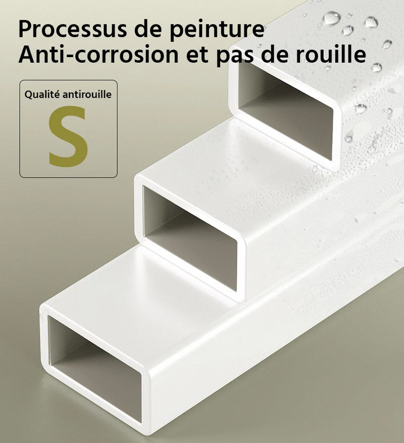 Joybos® Étagère Pliable Robustes avec Roues à 5 Niveaux F112