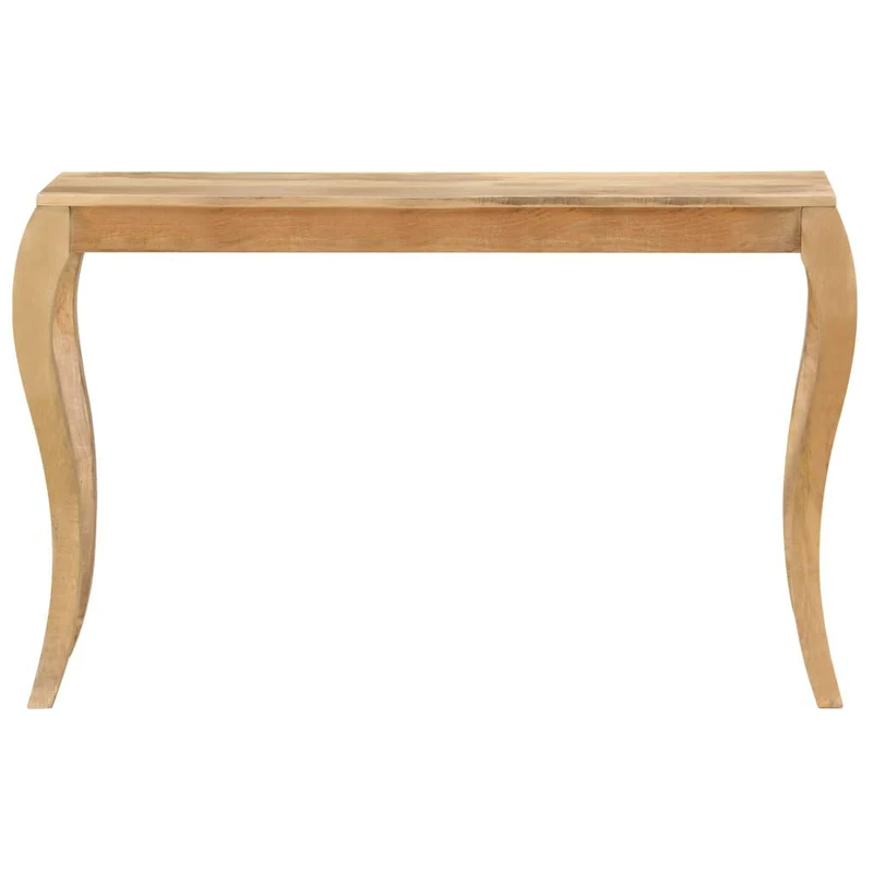 Festnight Table Console en Bois de Massif Table d'entrée Console pour Salon 118 x 38 x 76 cm