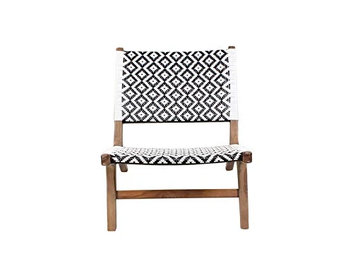 Pirouette Paris - Fauteuil Lounge Rio en Bois et Polypropylène Ø 65 x 80 cm
